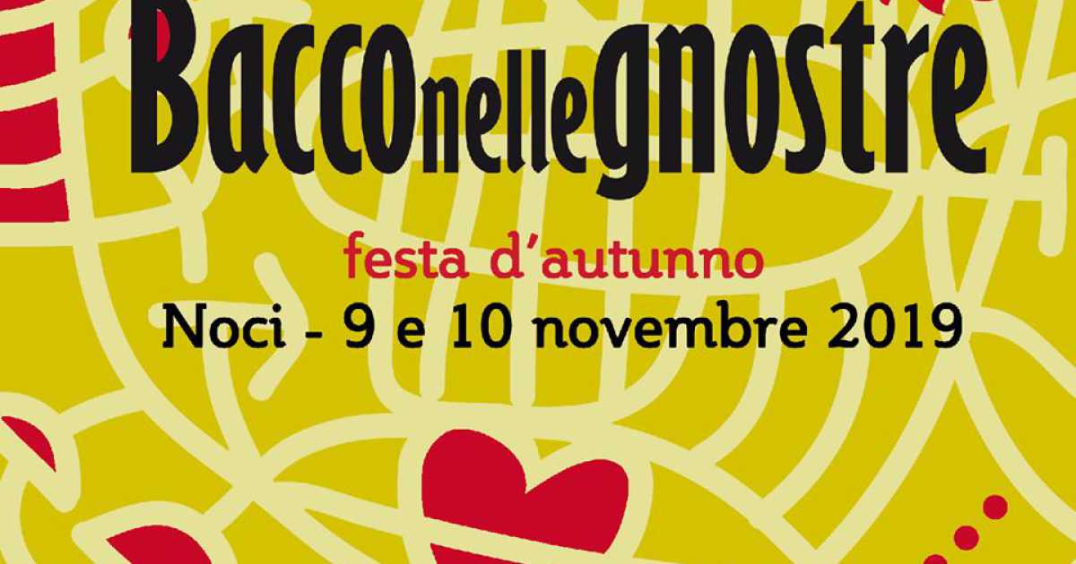 Noci, ''Bacco nelle gnostre'': torna la sagra del vino novello e delle caldarroste